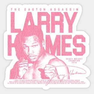 Larry Holmes Vintage - Pink Sticker